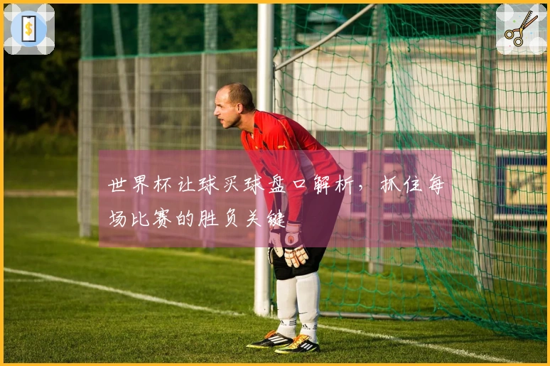 世界杯让球买球盘口解析，抓住每场比赛的胜负关键